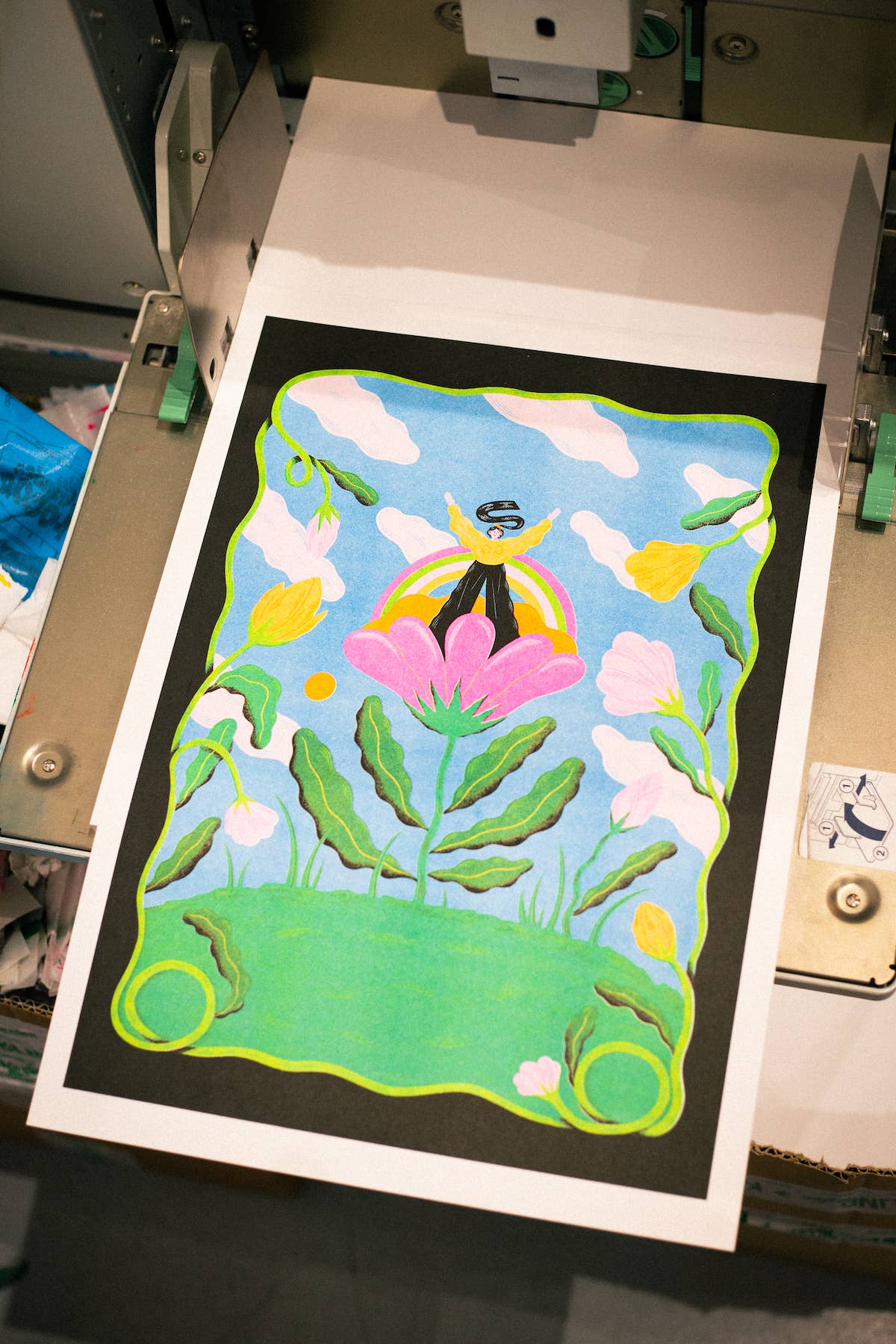 Time to Shine -Clara Super Duper A3 Print - Image 3