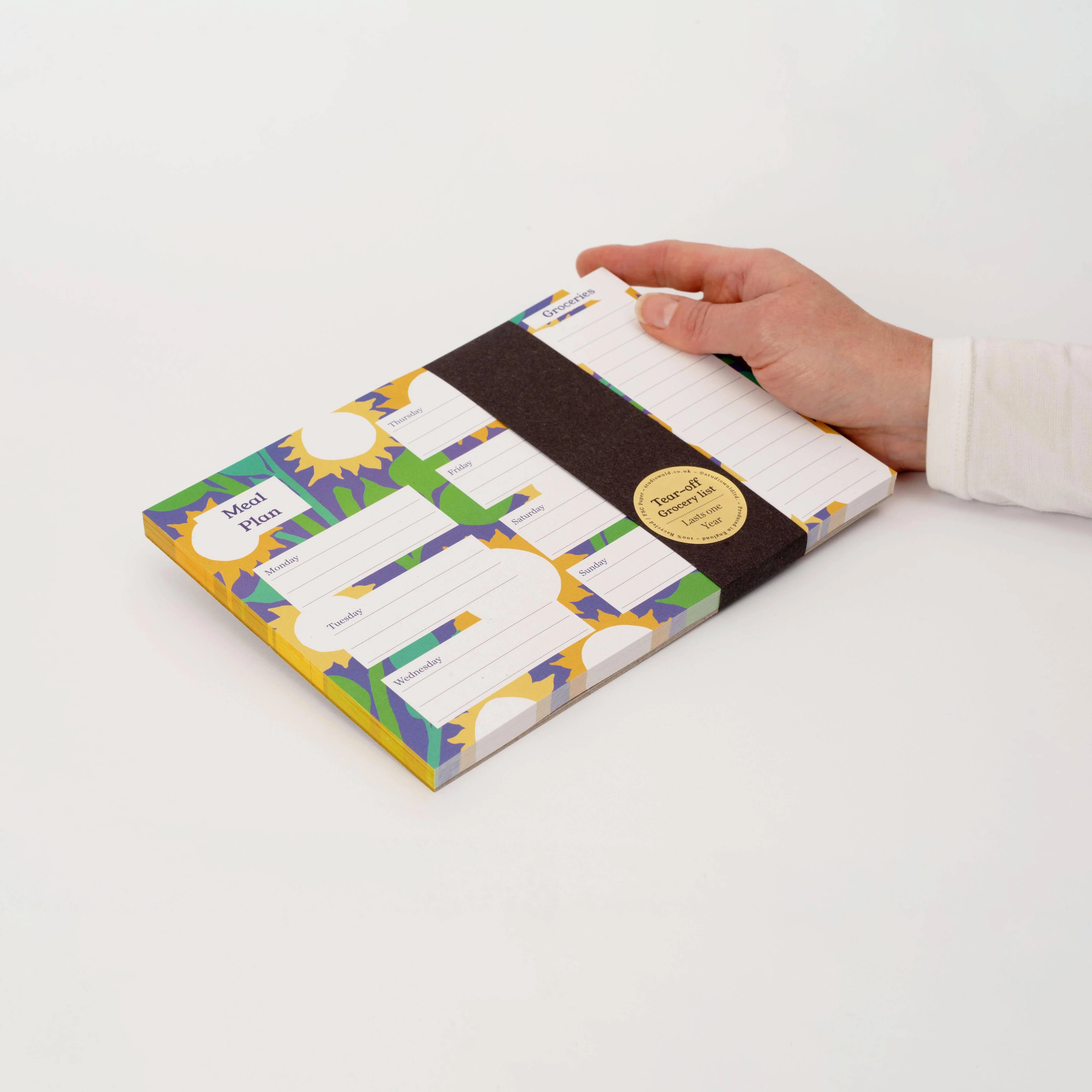 A5 Sunflower Meal Planner - Image 2