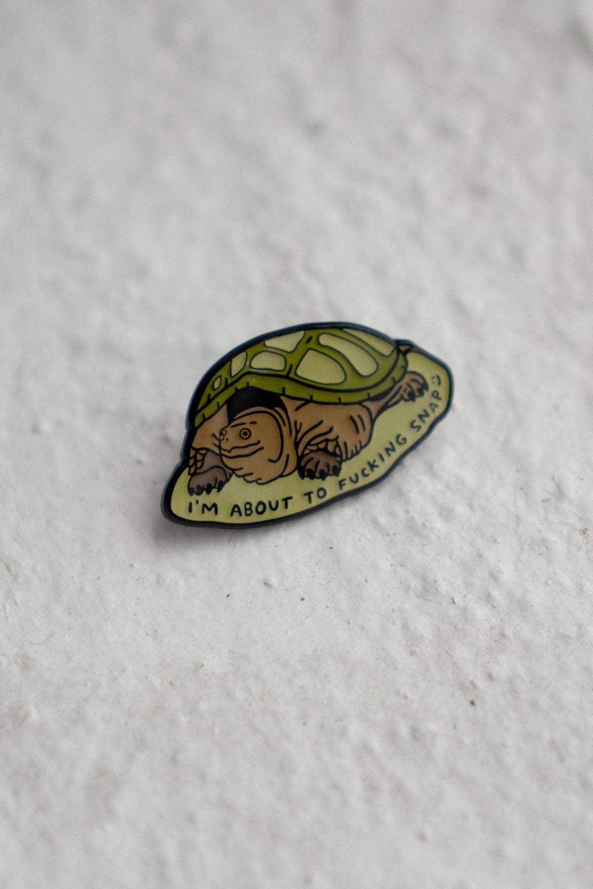 About to Snap Enamel Pin - Image 2