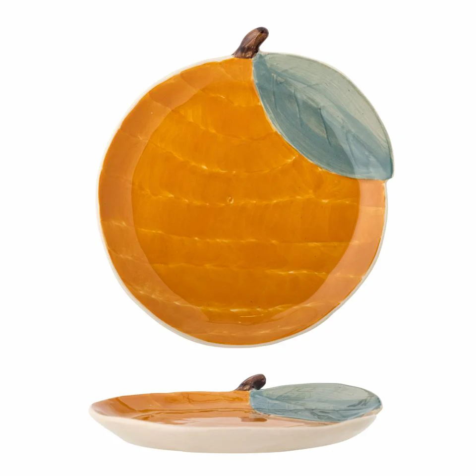 Agnes Orange Plate - Image 3
