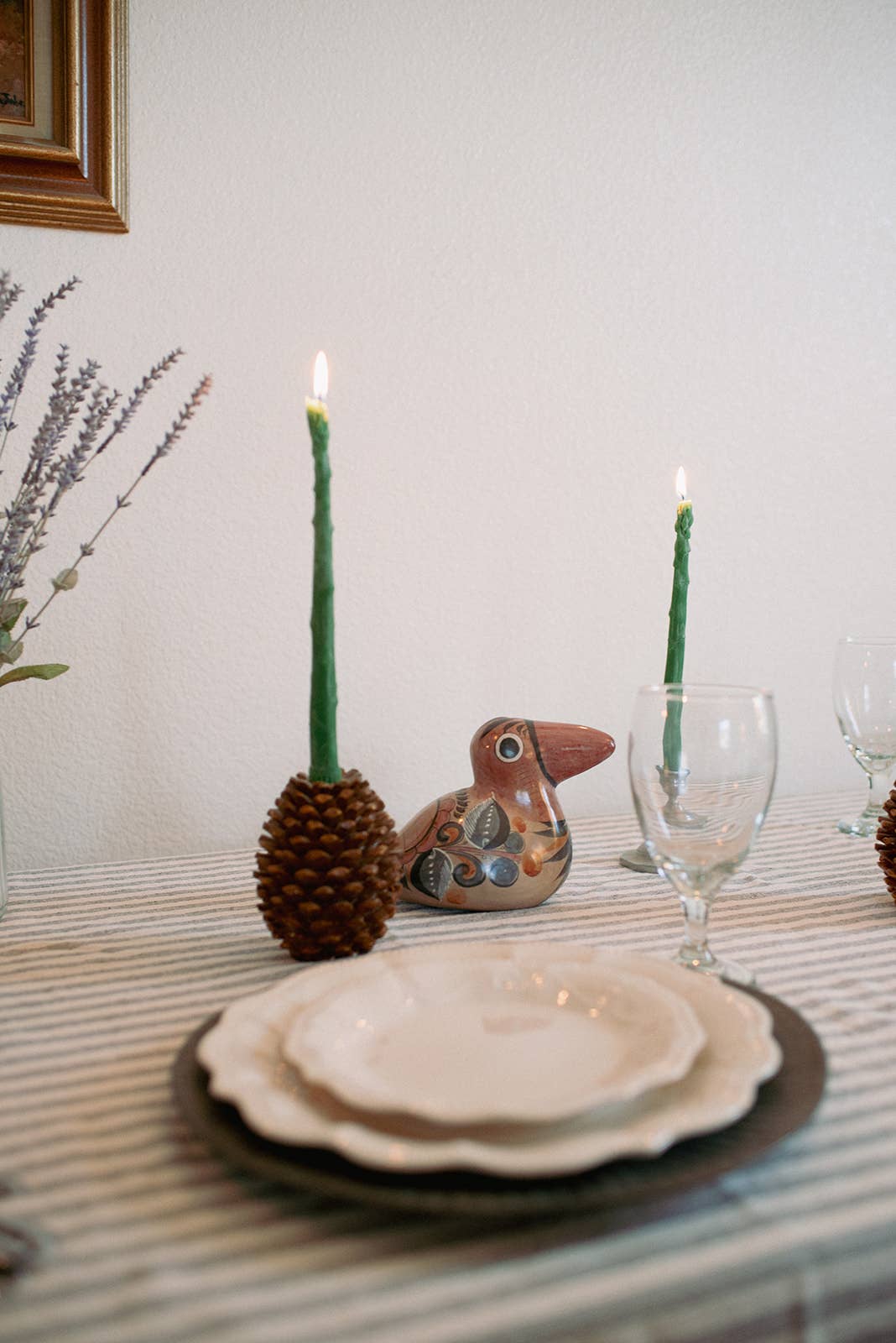 Asparagus Beeswax Candle - Image 5