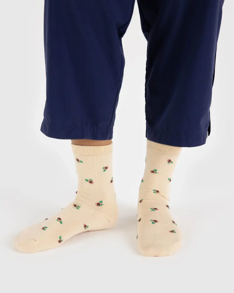 Rosette Crew Socks - Image 3