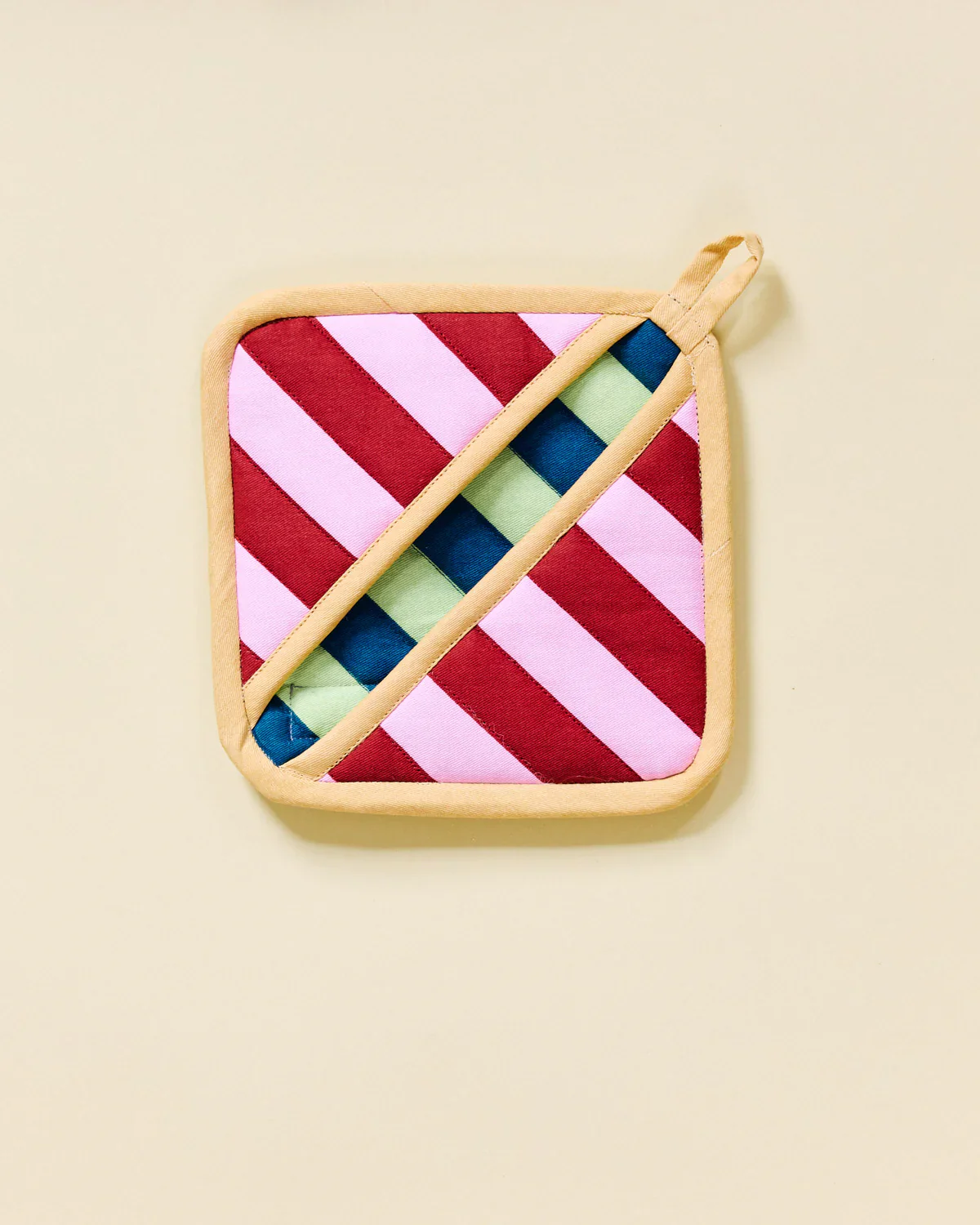 Brioche Stripe Pocket Pot Holder - Image 3