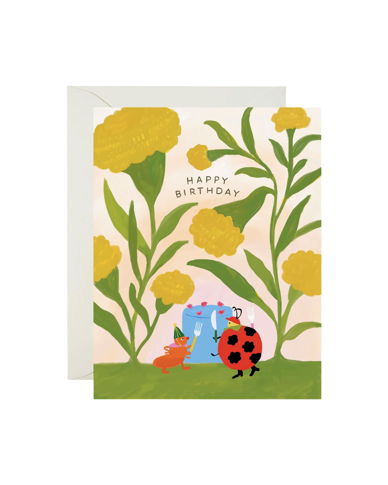 Bugs Party Birthday Card
