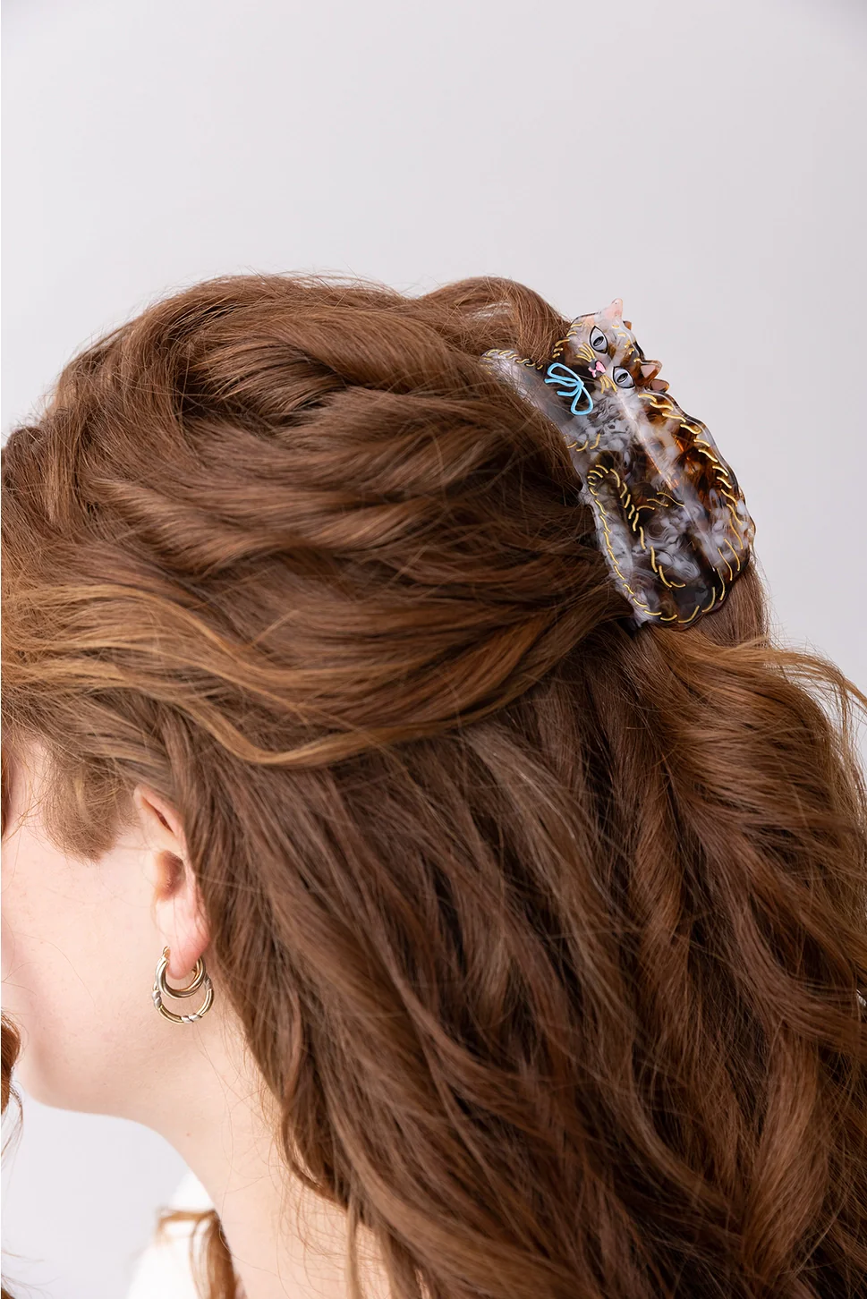 Calico Kitty Hair Claw - Image 4