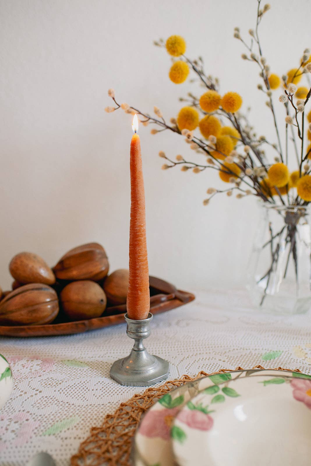 Carrot Beeswax Candles - Image 5