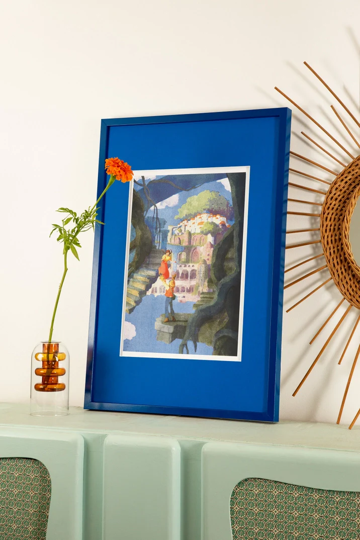 Castle in The Sky - Hifumiyo A3 Print - Image 3
