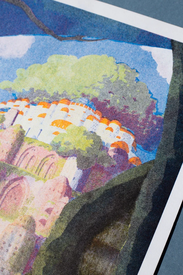 Castle in The Sky - Hifumiyo A3 Print - Image 5