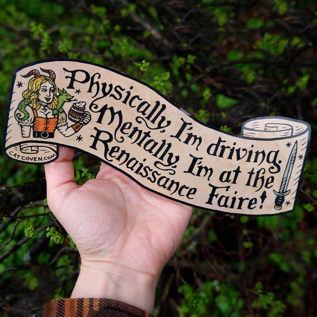 Cat Coven Bumper Stickers - Image 5