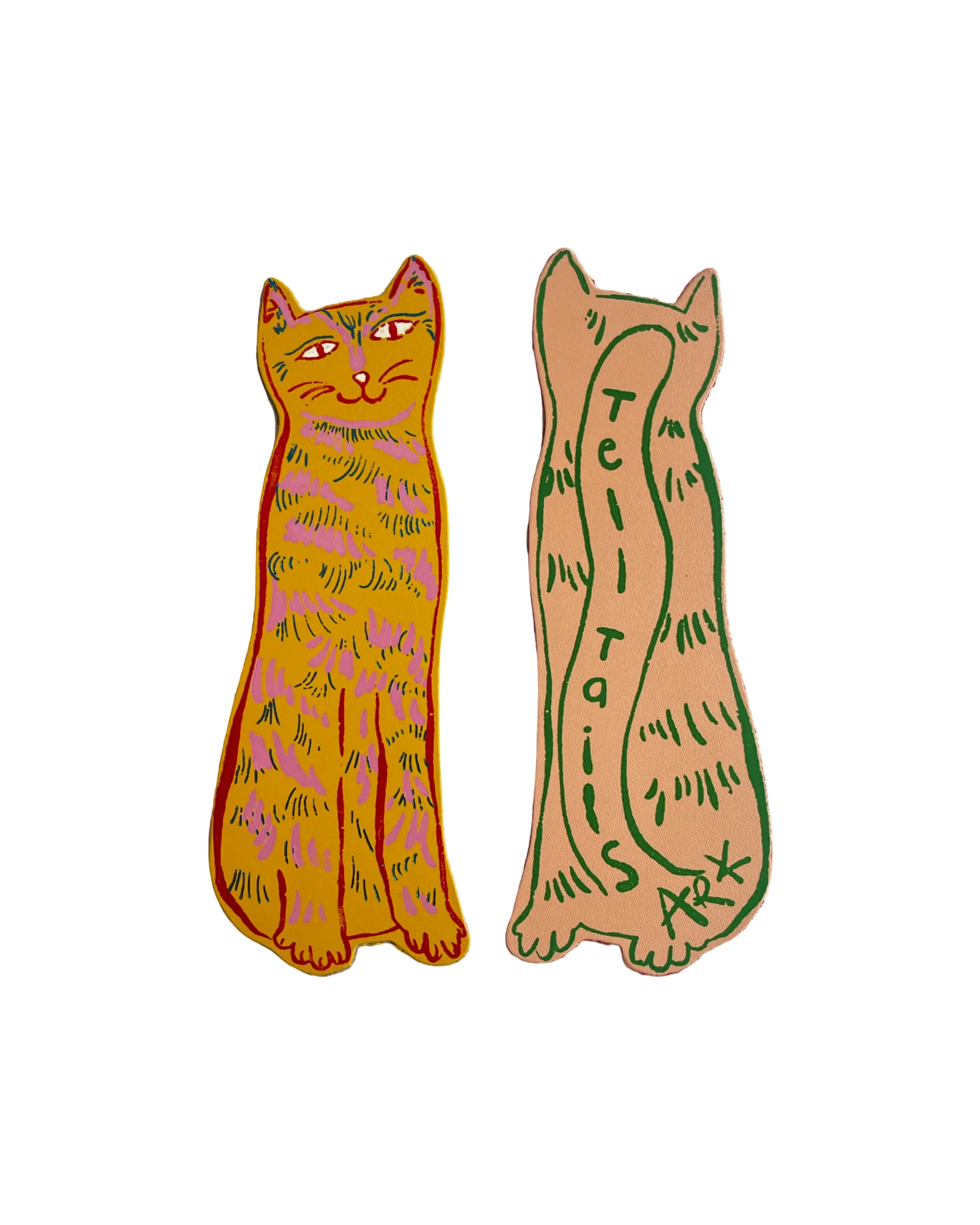 Cat Tails Bookmark