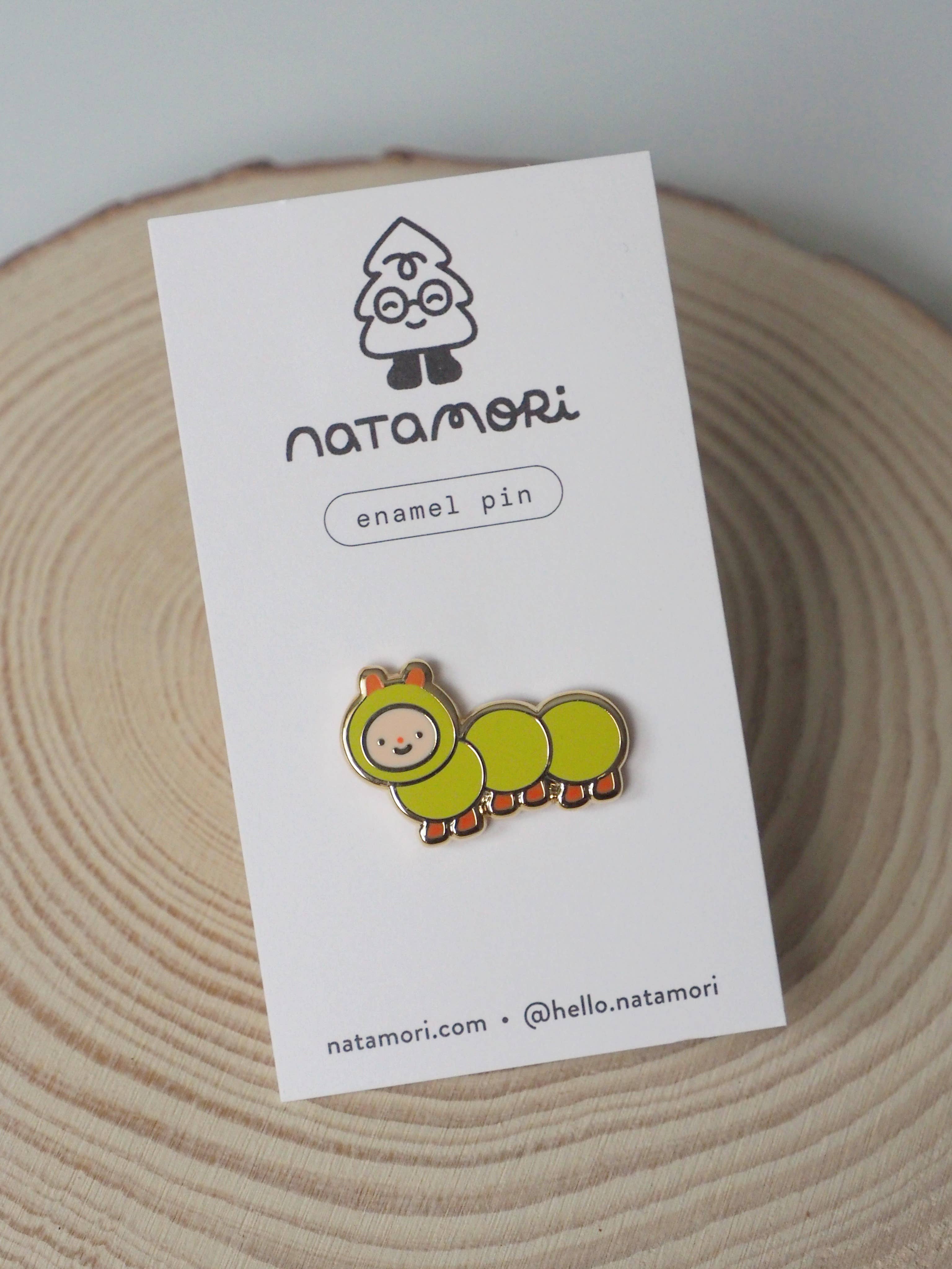 Caterpillar • enamel pin - Image 3