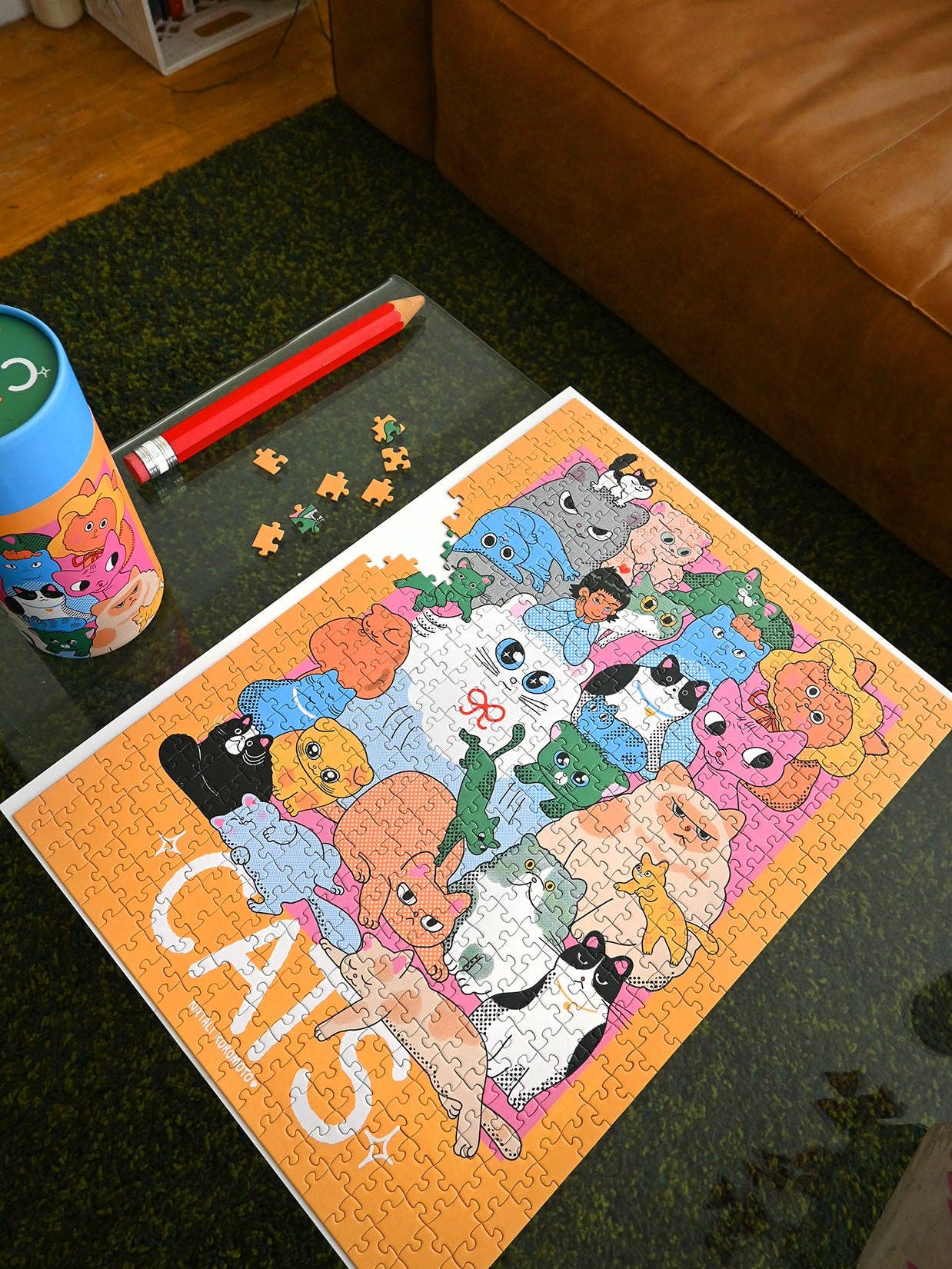 "CATS" 500 Piece Puzzle - Image 3