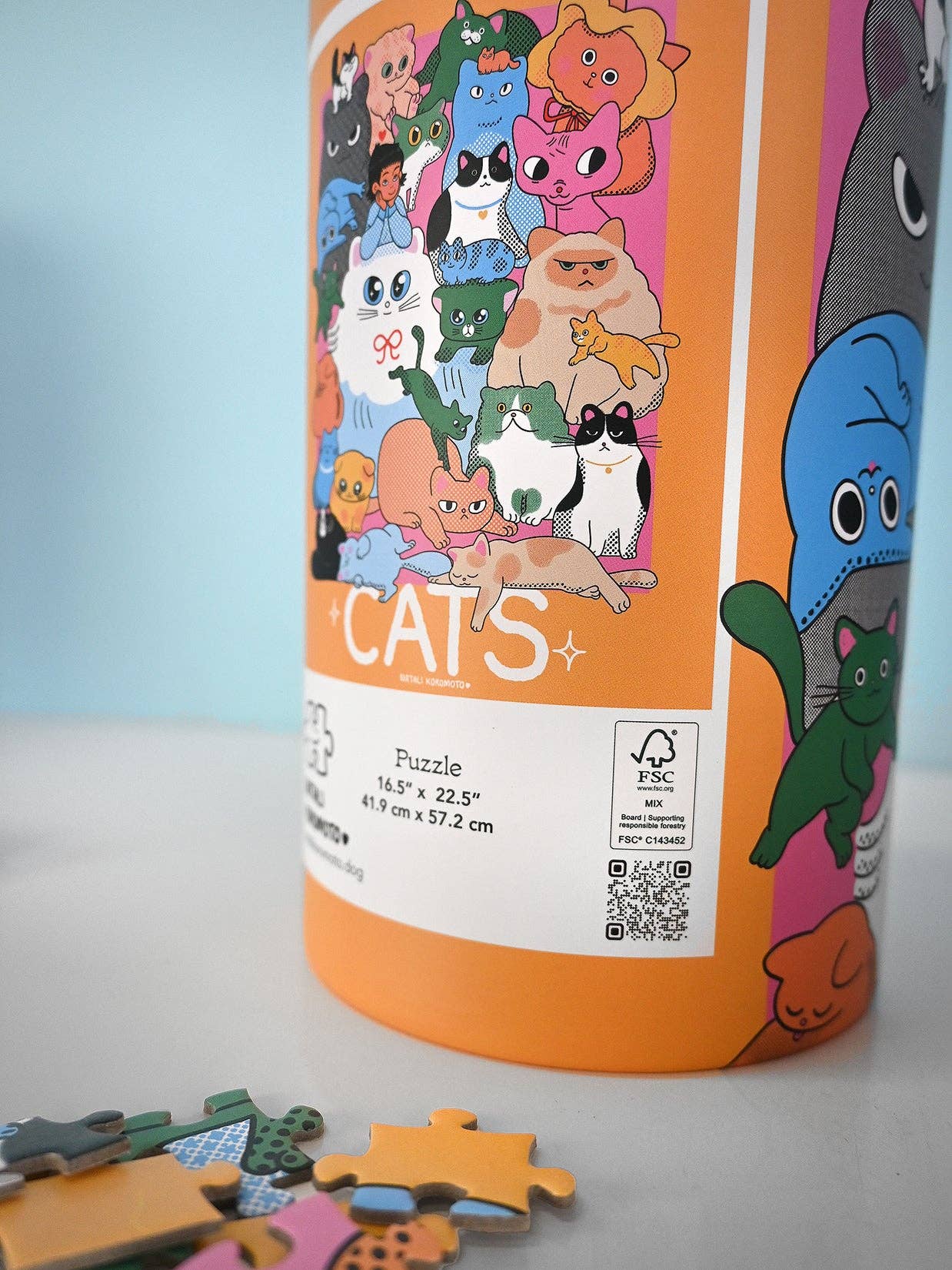 "CATS" 500 Piece Puzzle - Image 8