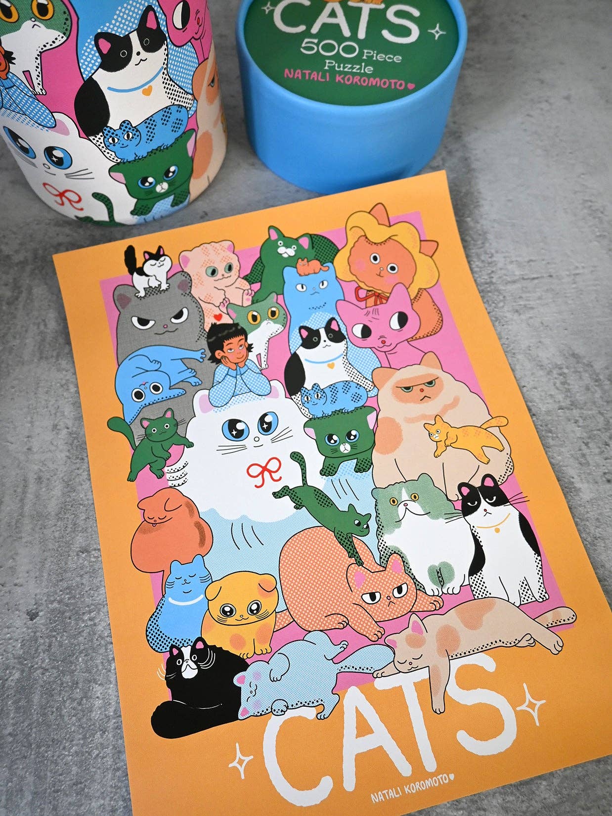 "CATS" 500 Piece Puzzle - Image 9