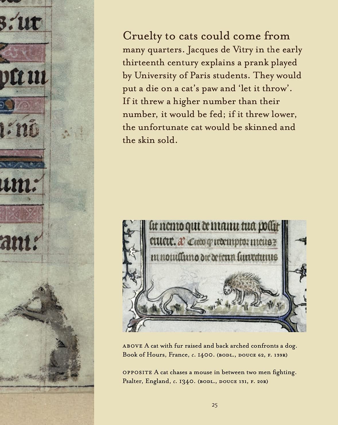 Cats in Medieval Manuscripts - Image 5