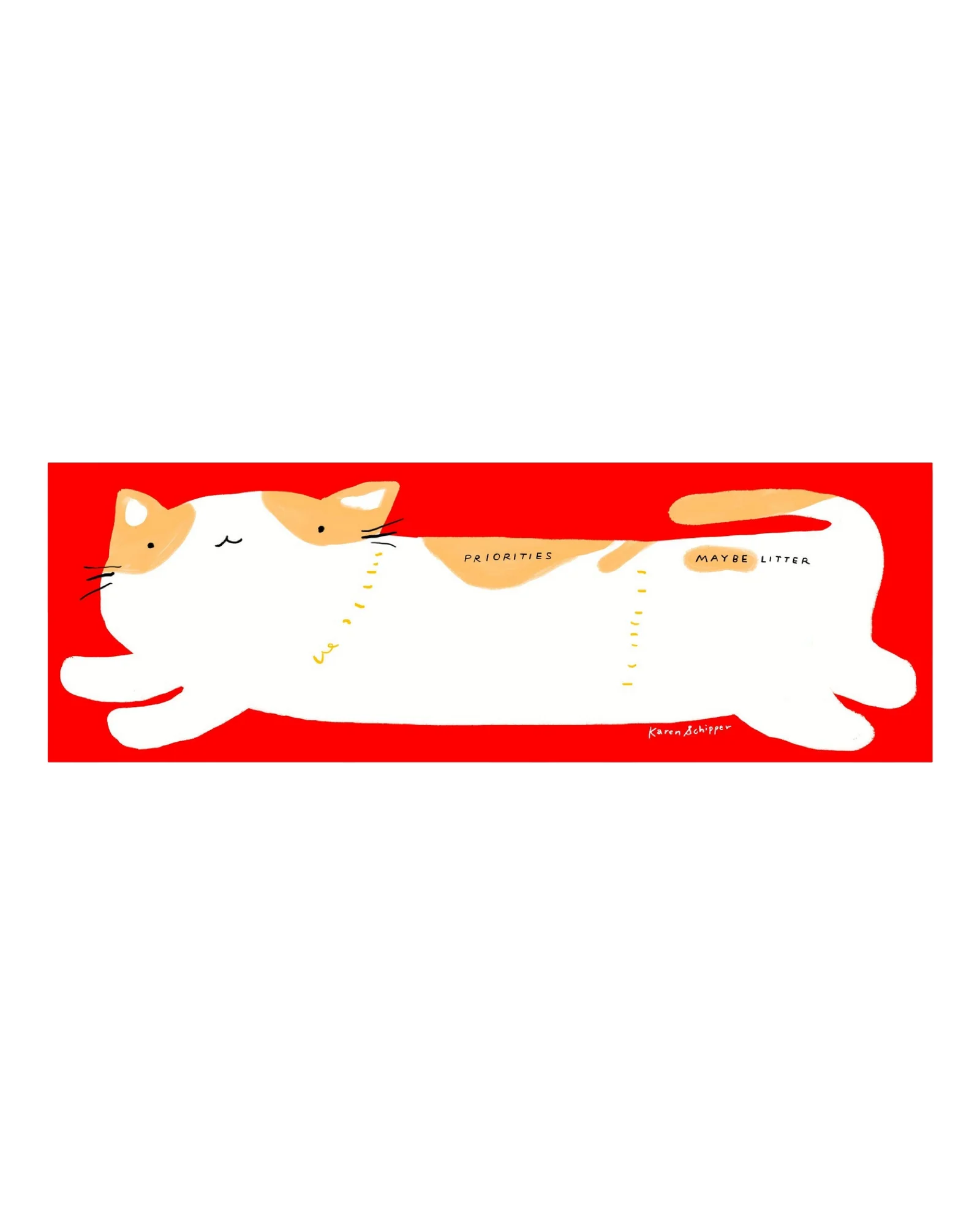 Cooper Cat Weekly Desk Planner