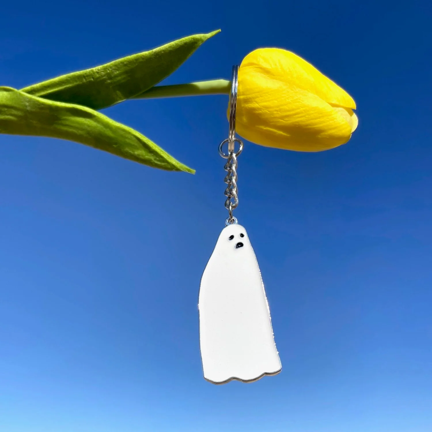 Cloud Ghost Keychain - Image 2