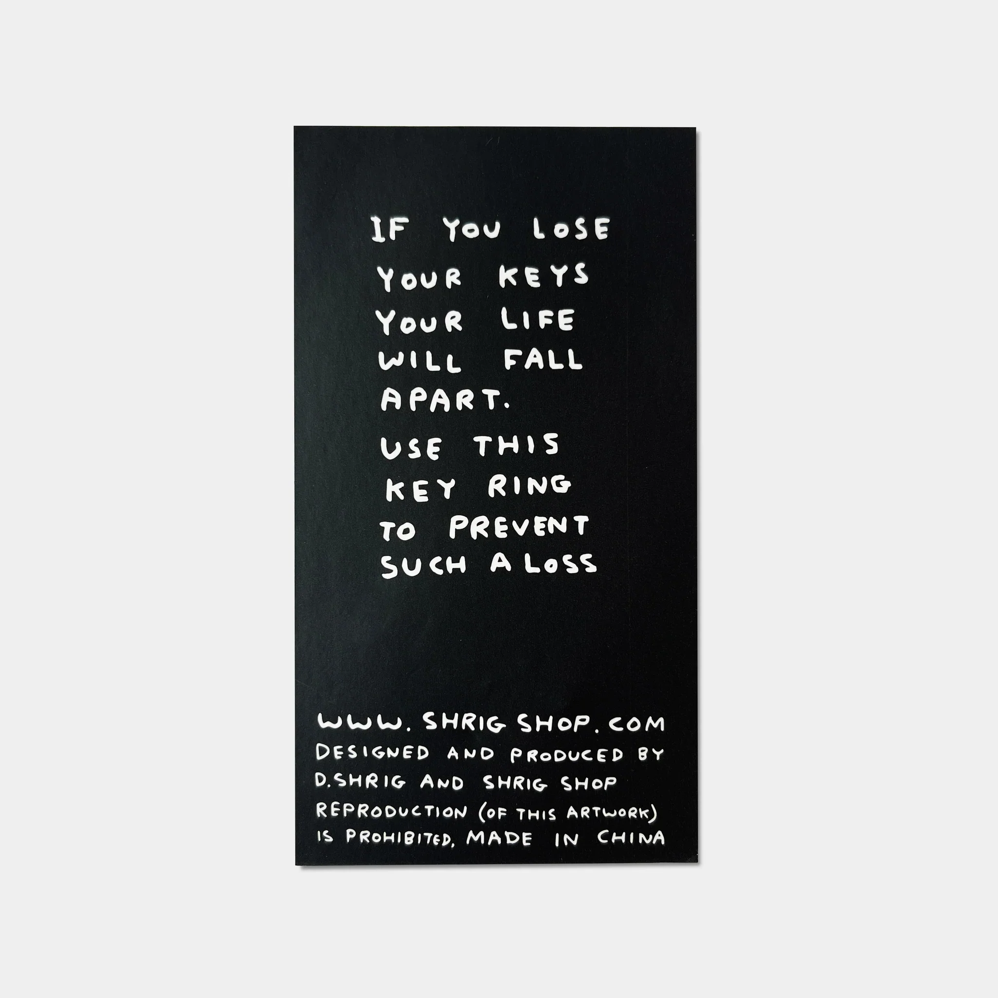 David Shrigley: Everything Is Good Keyring - Image 3