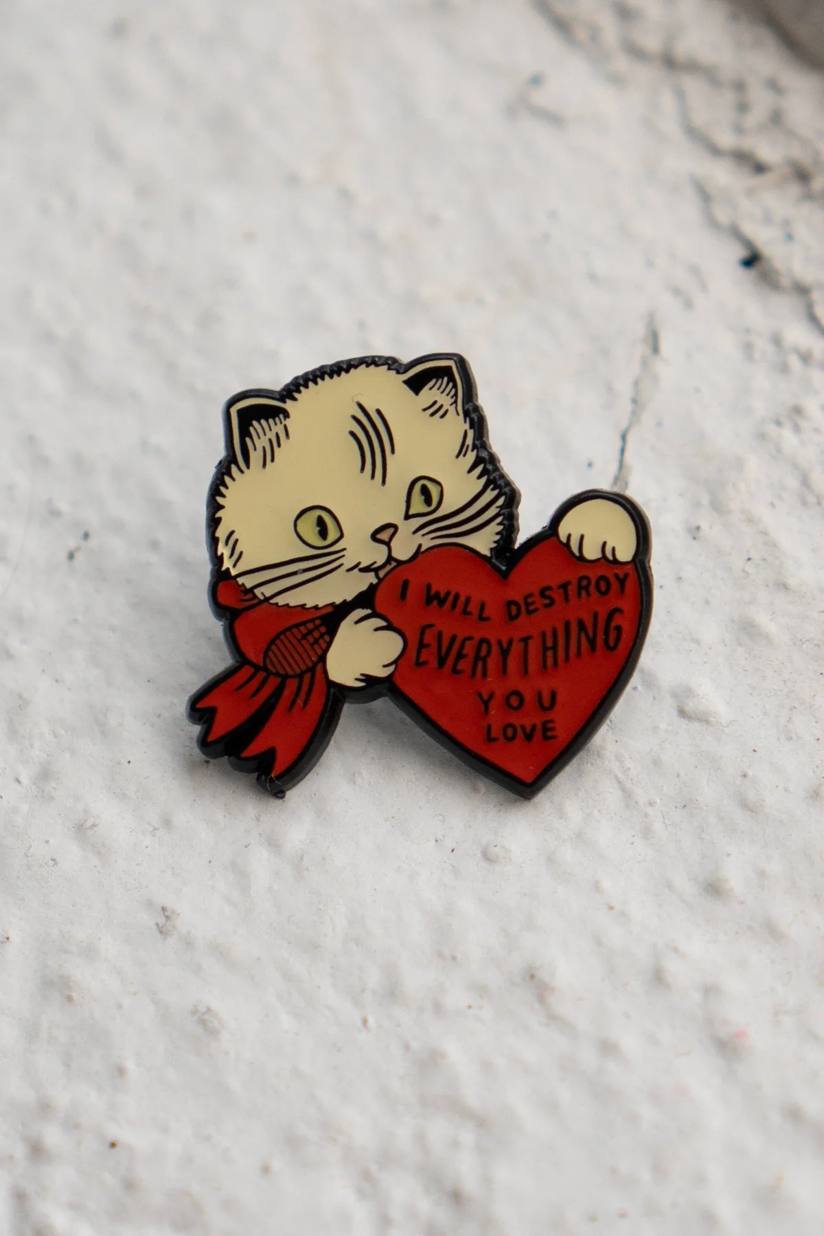 Destroy Cat Pin - Image 2