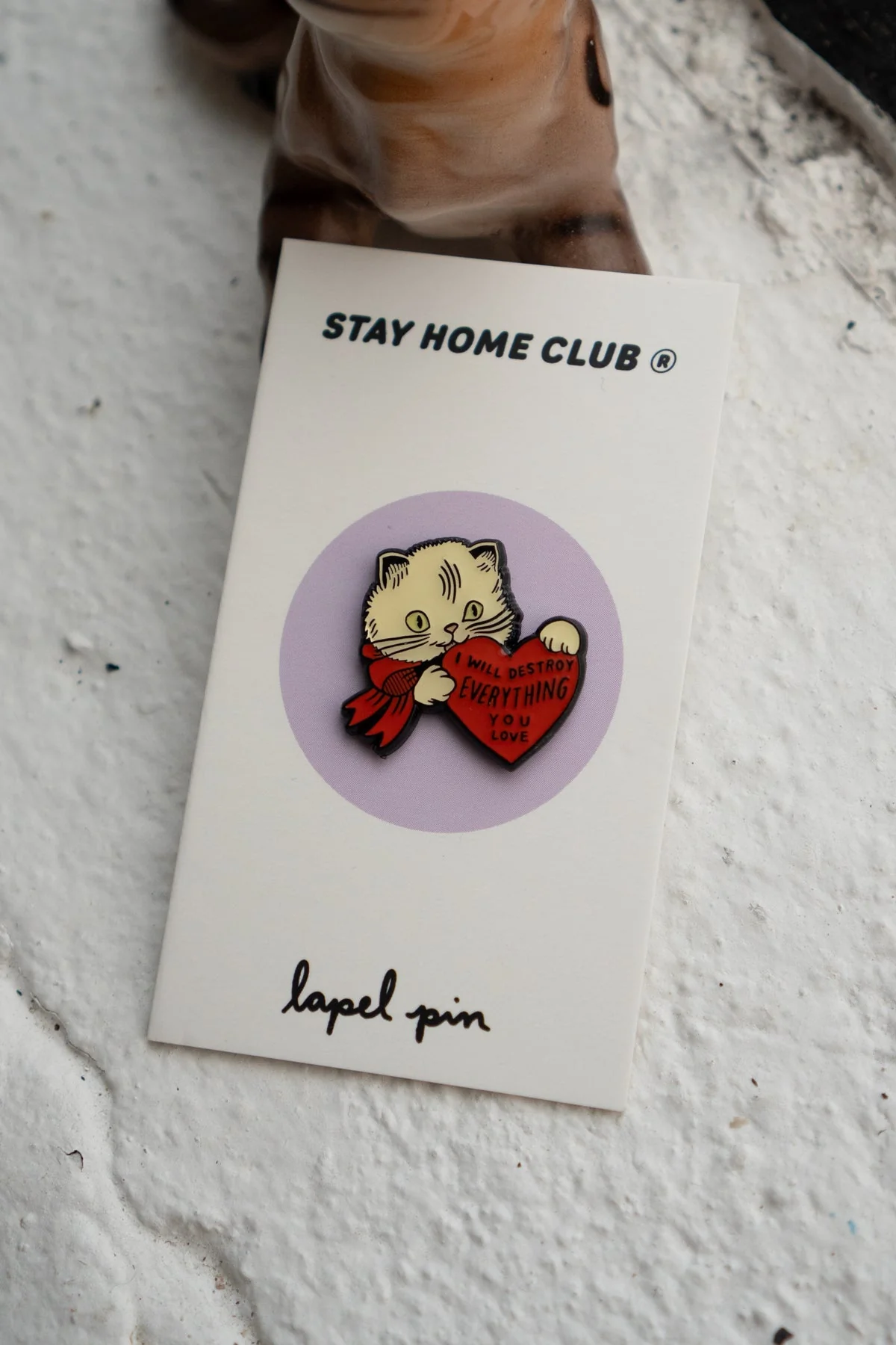 Destroy Cat Pin - Image 3