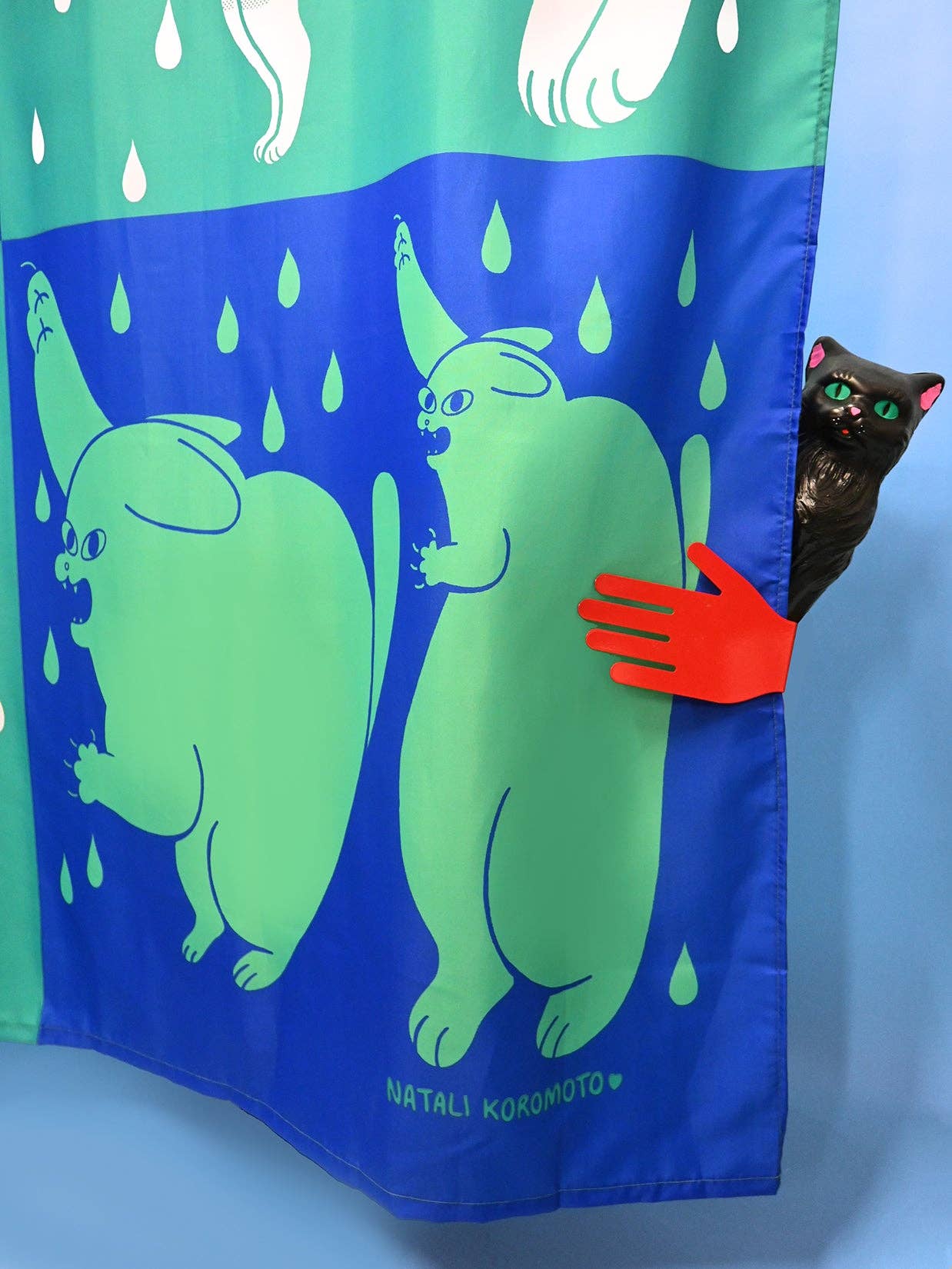 "DRY CATS" Shower curtain - Image 10