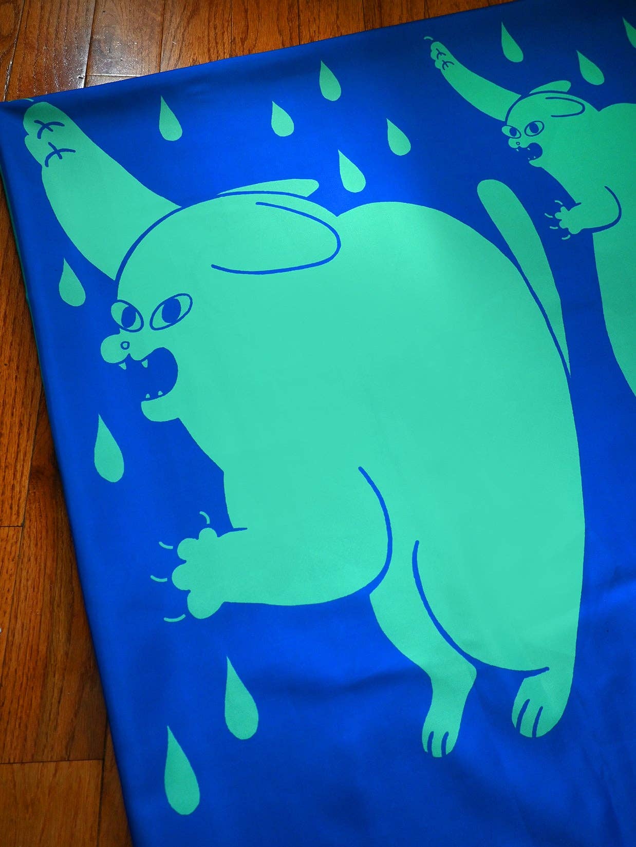 "DRY CATS" Shower curtain - Image 8