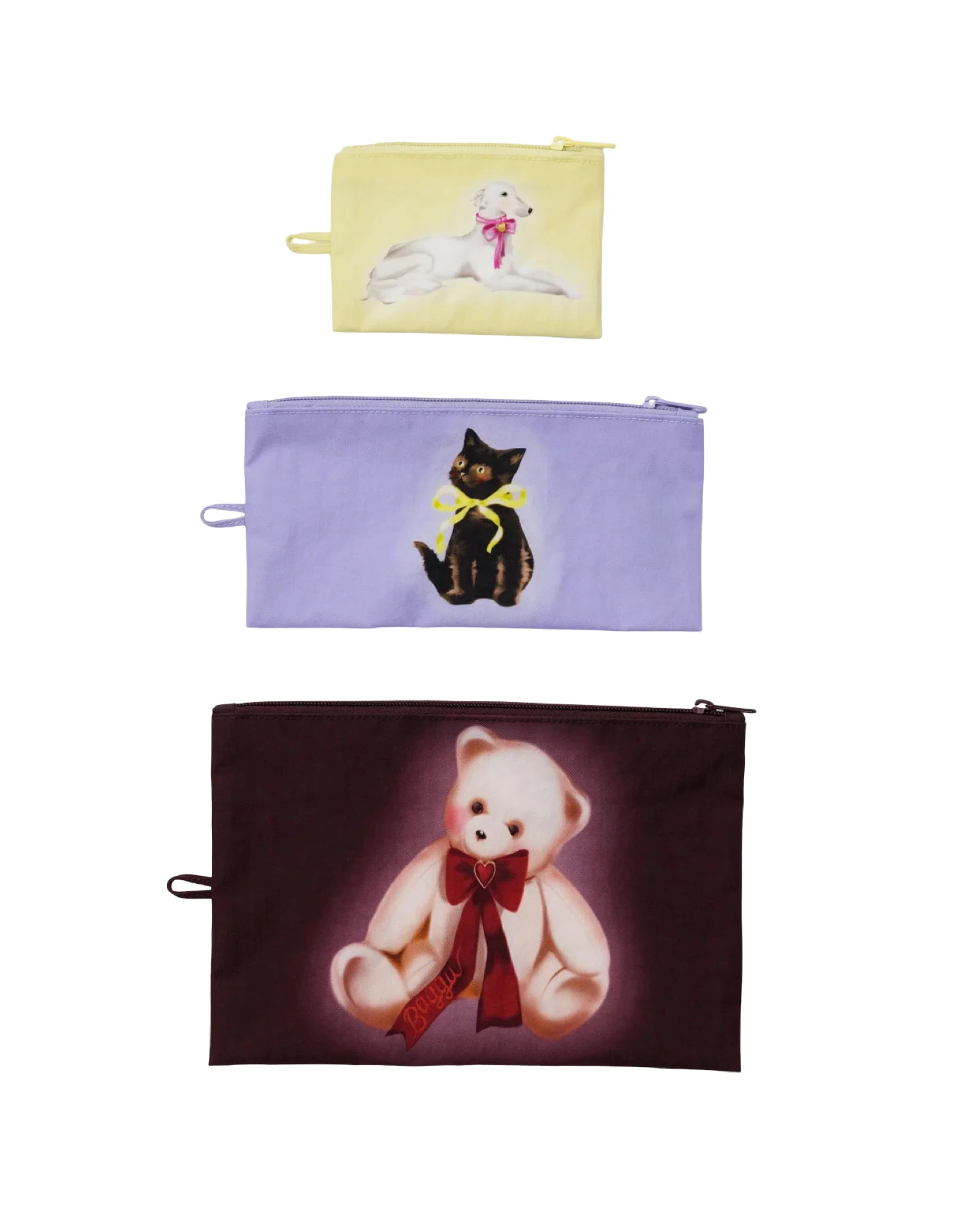 Fancy Animals Flat Pouch