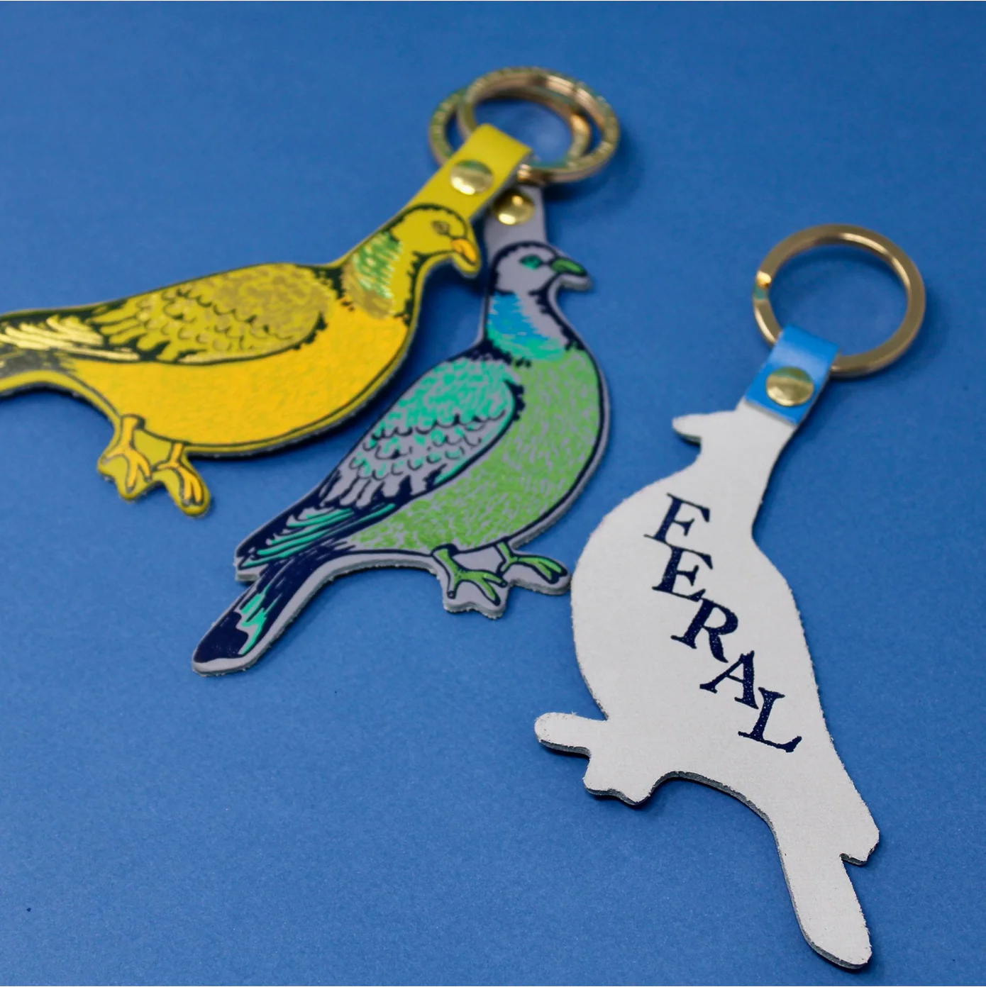 Feral Pigeon Key Fob - Image 2