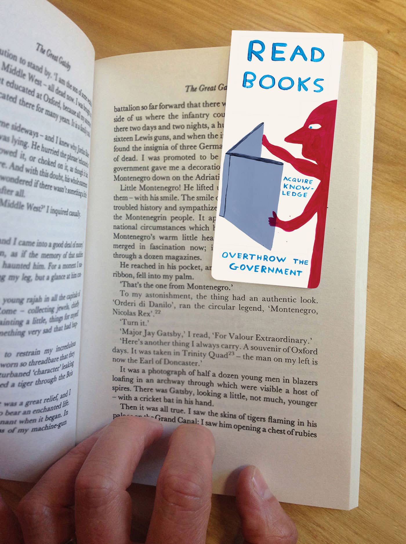 Read Books  - Shrigley Magnetic Bookmark - Image 4