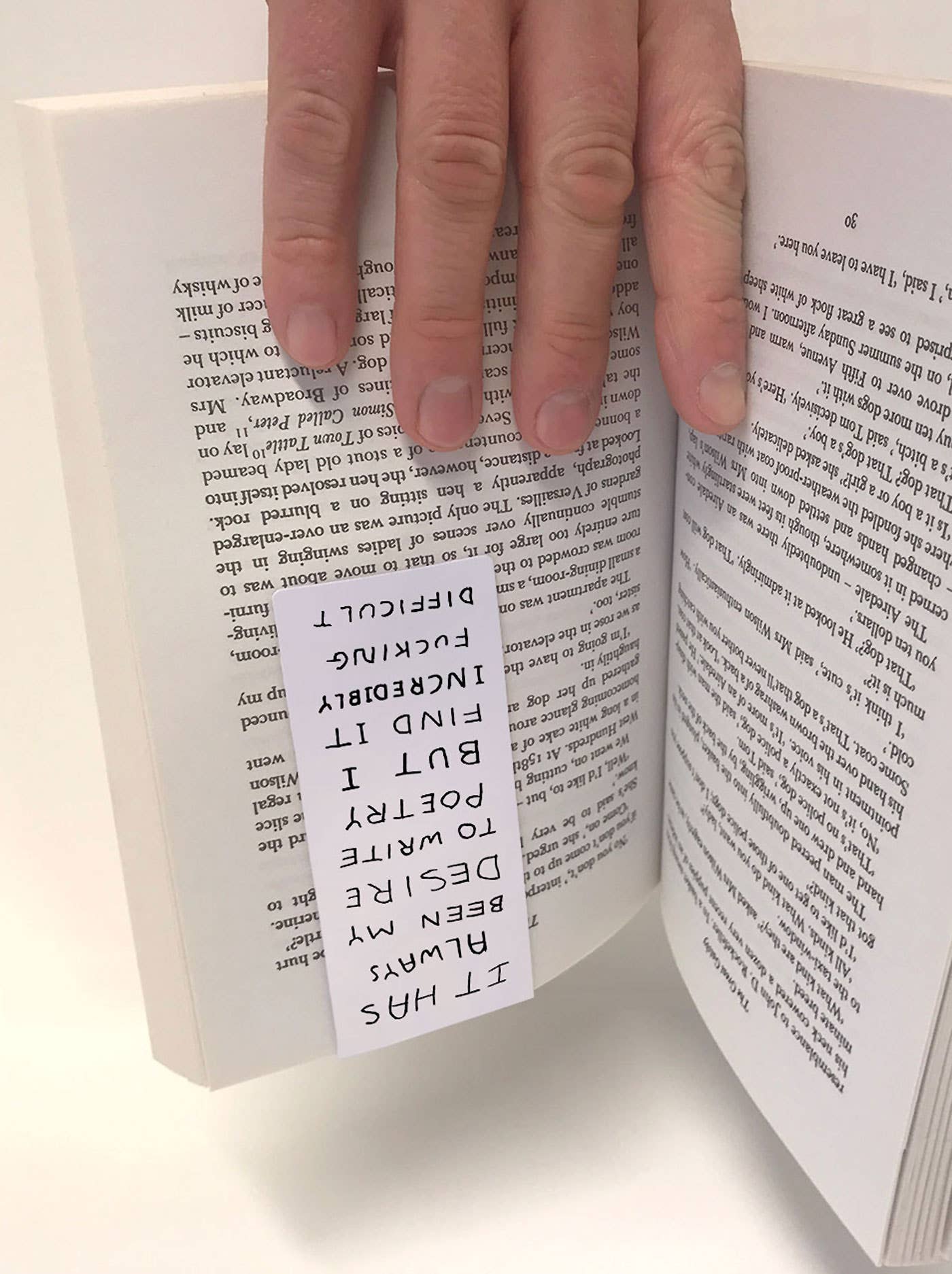 Write Poetry - Shrigley Magnetic Bookmark - Image 4