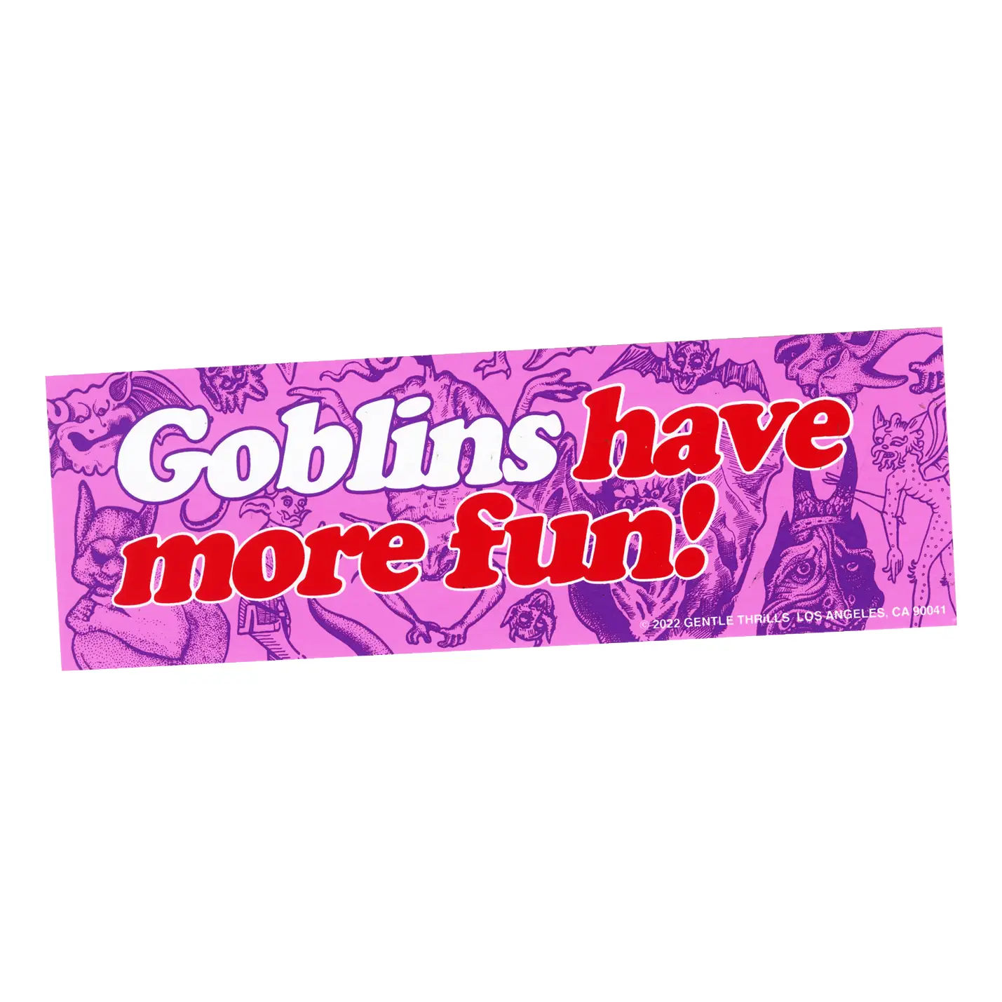 Gentle Thrills Bumper Sticker - Image 4