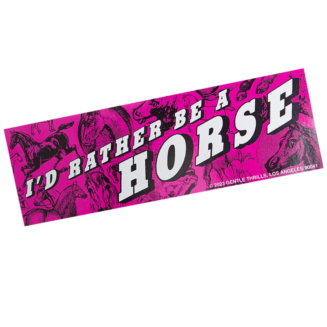 Gentle Thrills Bumper Sticker - Image 5