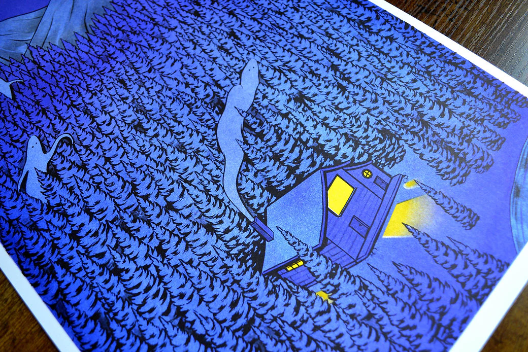 Gloaming Risograph Print - Image 4