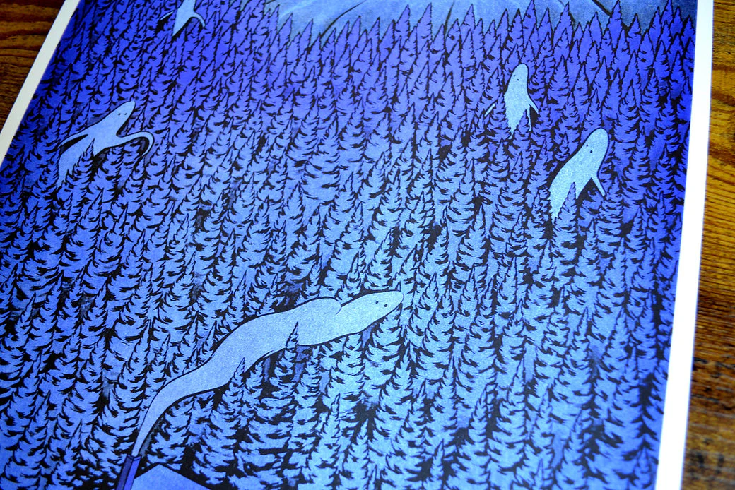 Gloaming Risograph Print - Image 7