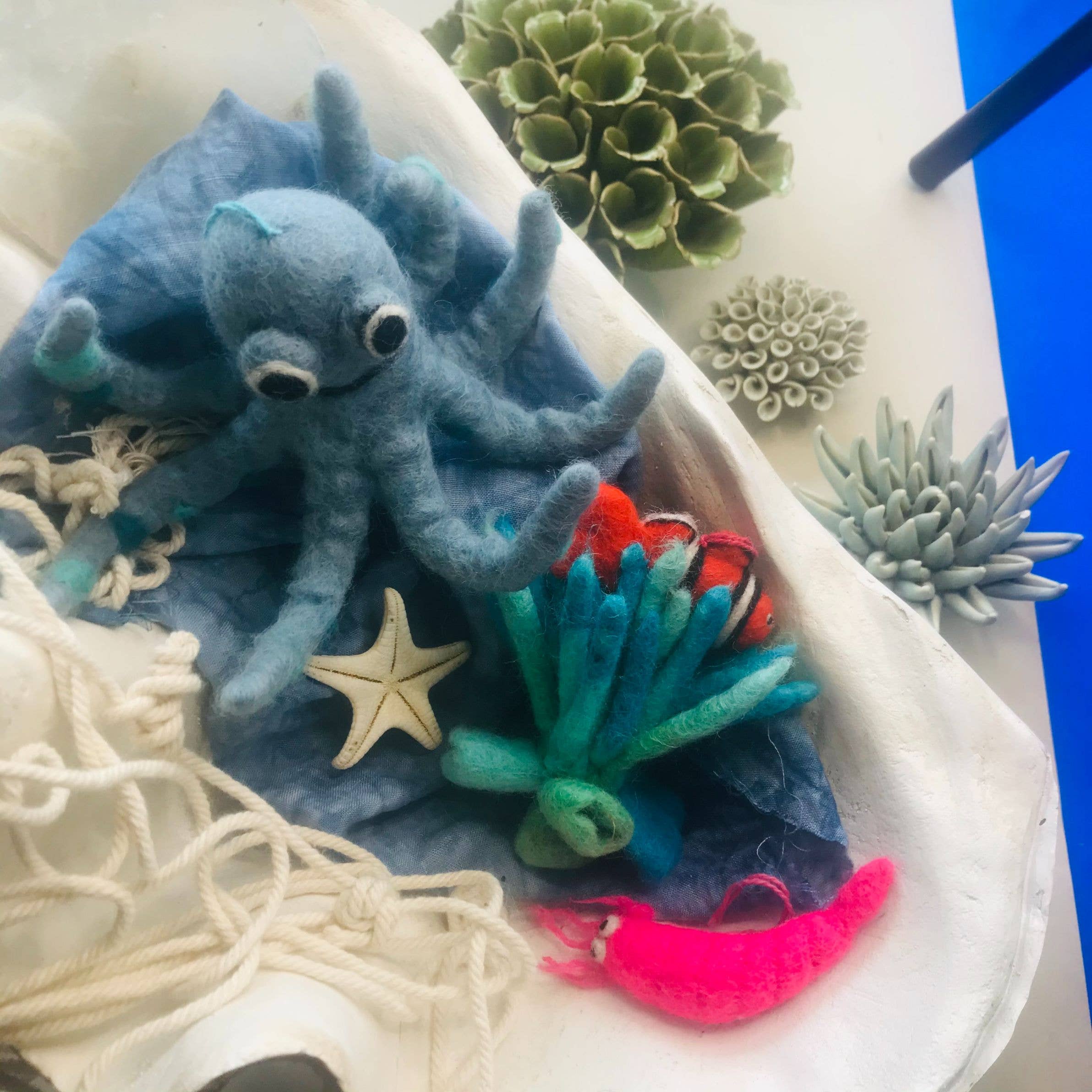 Ollie the Octopus Felt Decoration - Image 3