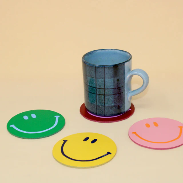 Happy Face Coaster - Image 3