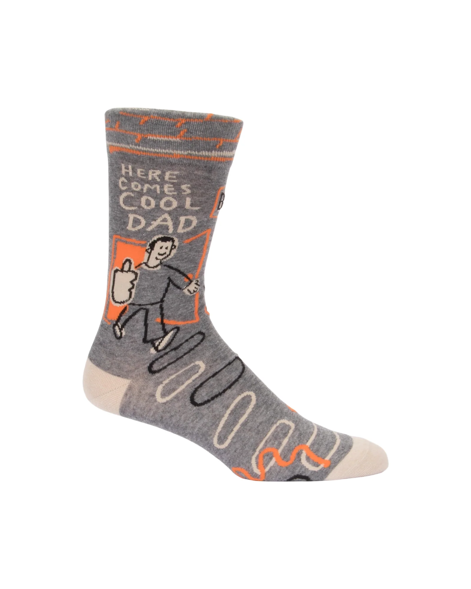 Here Comes Cool Dad Mens Socks