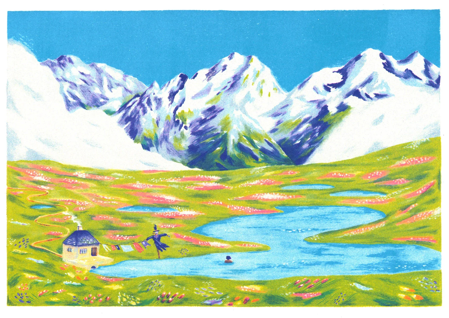 Howls Moving Castle - Laura Olivieri A3 Print - Image 2