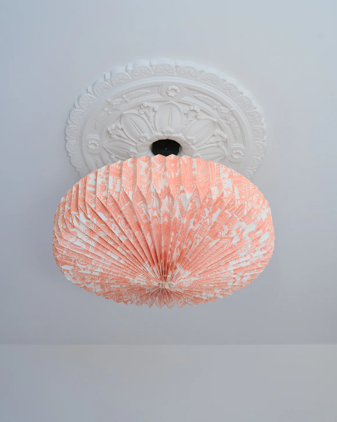 Indian Toile Origami Paper Lightshade - Image 3