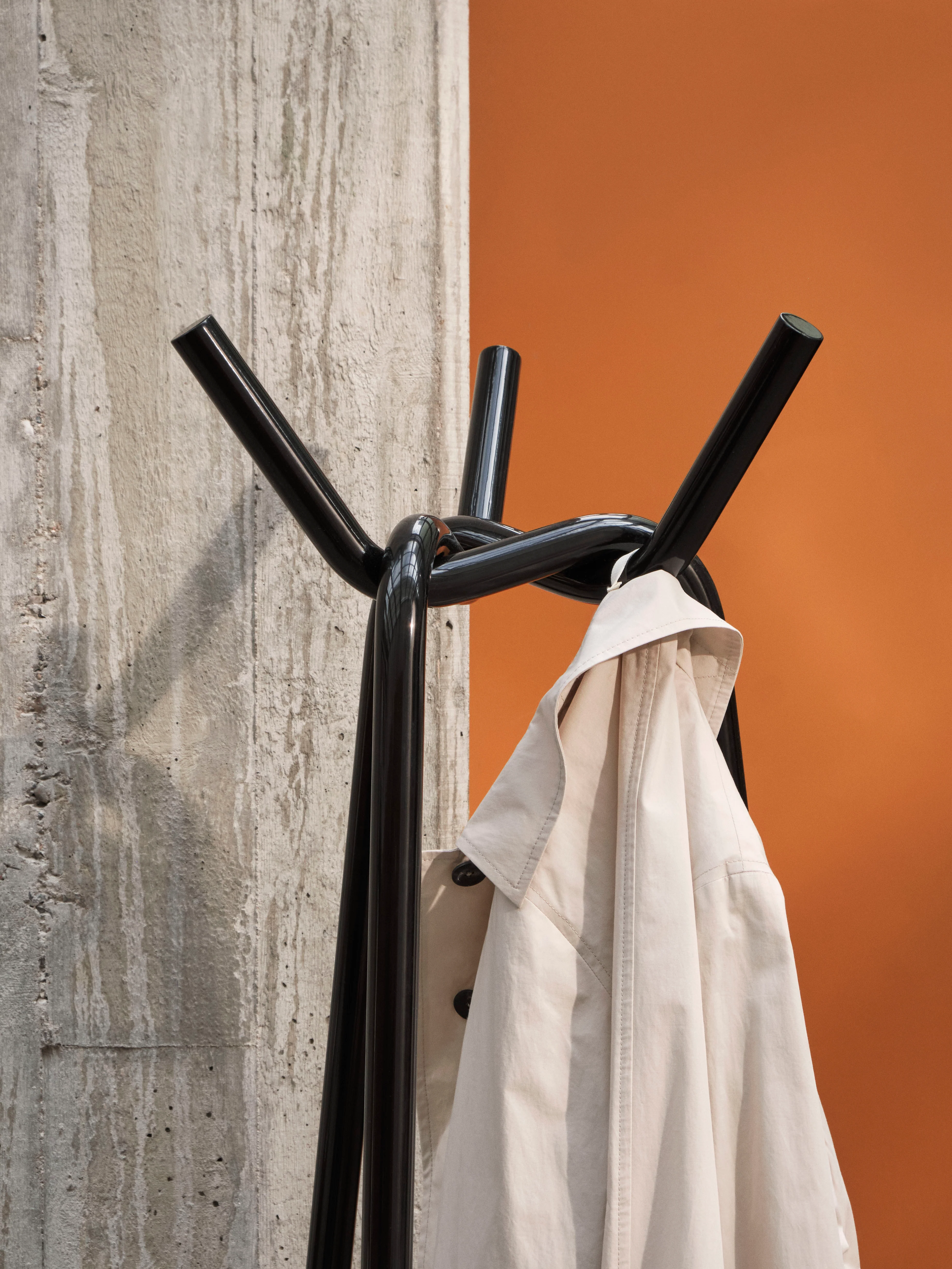 Knit Coat Rack - Black - Image 3