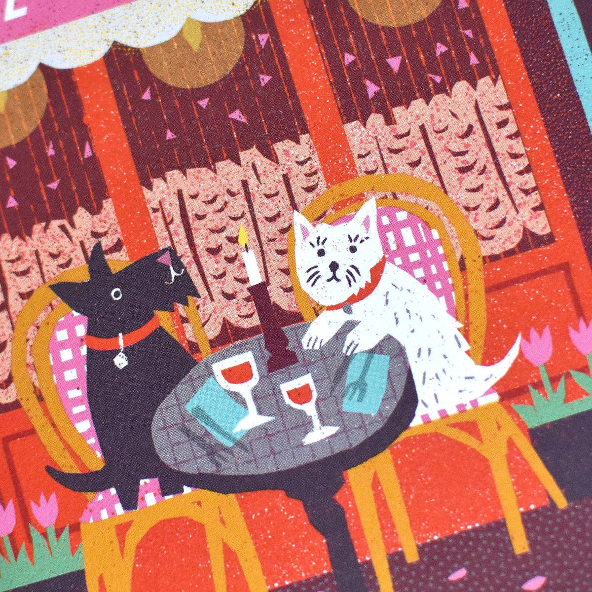 Love Cafe Die Cut Card - Image 3