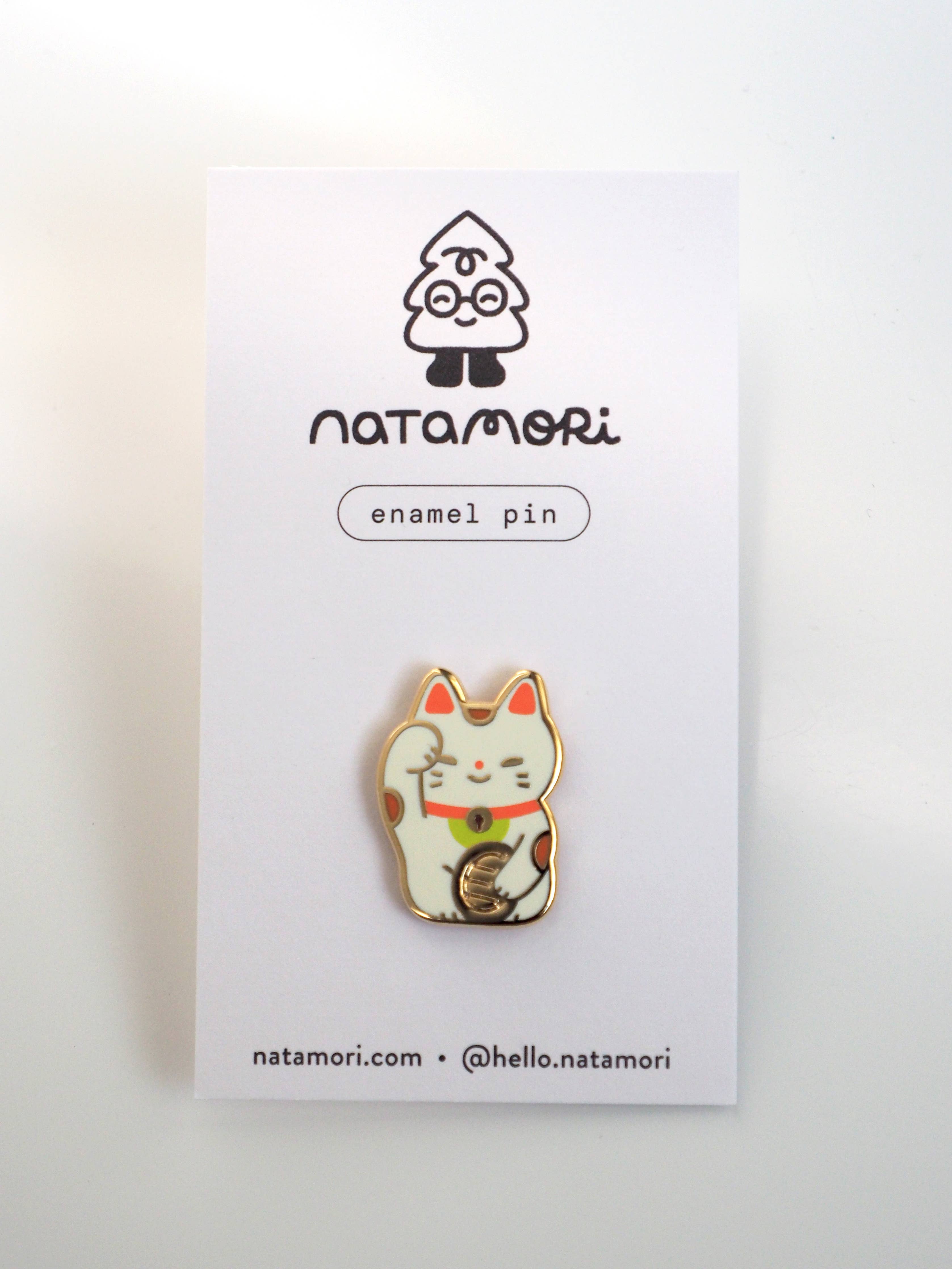 Lucky cat • enamel pin - Image 5