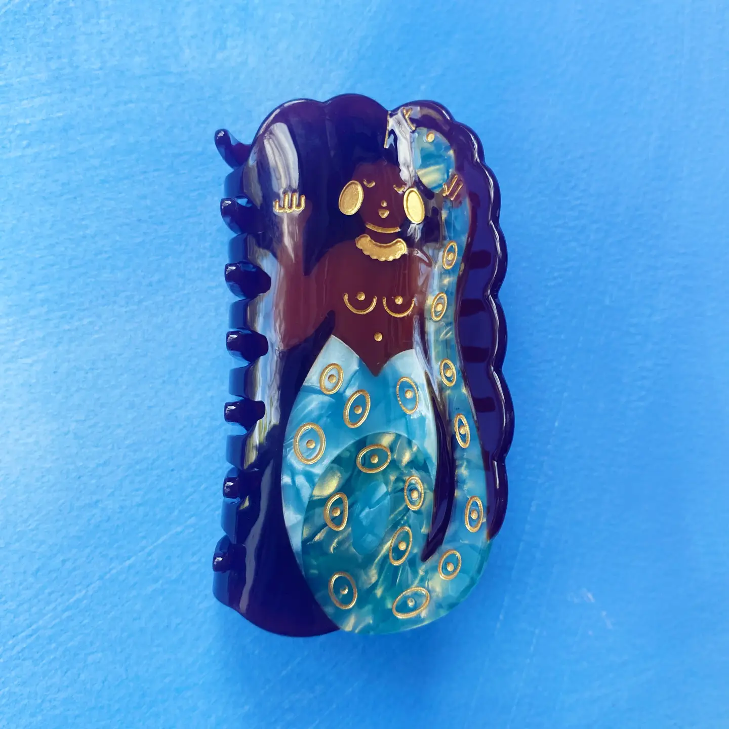 Mami Wata Goddess Hair Claw - Image 3