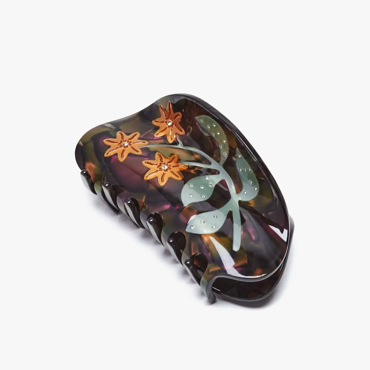 Lady's Mantle Flower Hair Claw - Image 2
