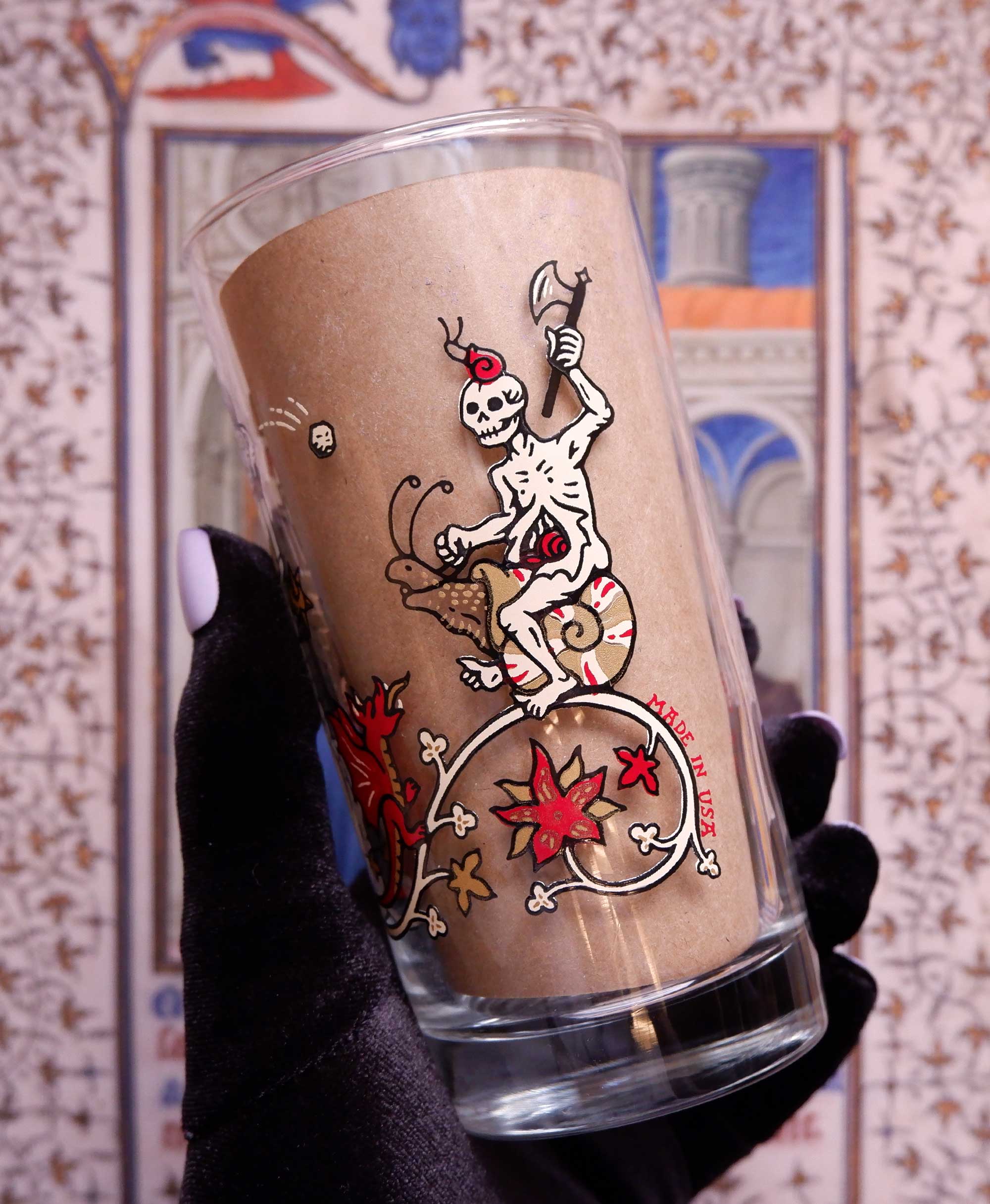 Medieval Battle - Drinking Glass: Single - Image 4