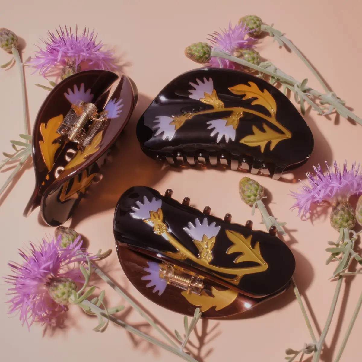Milk Thistle Hair Claw - Image 2