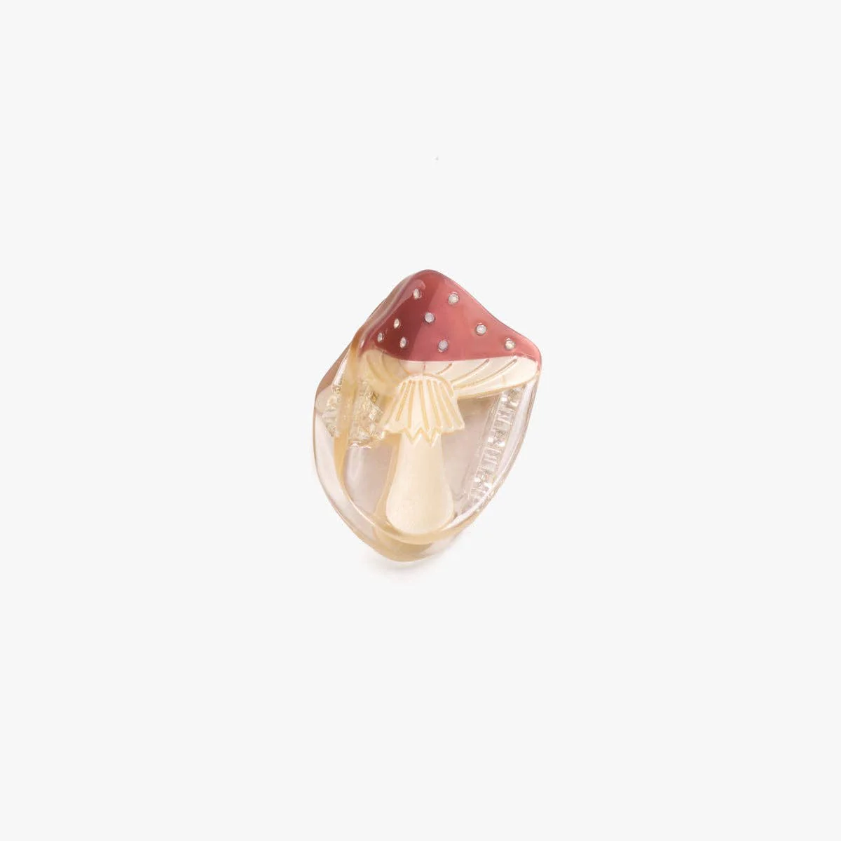Mini Mushroom Hair Claw - Image 3