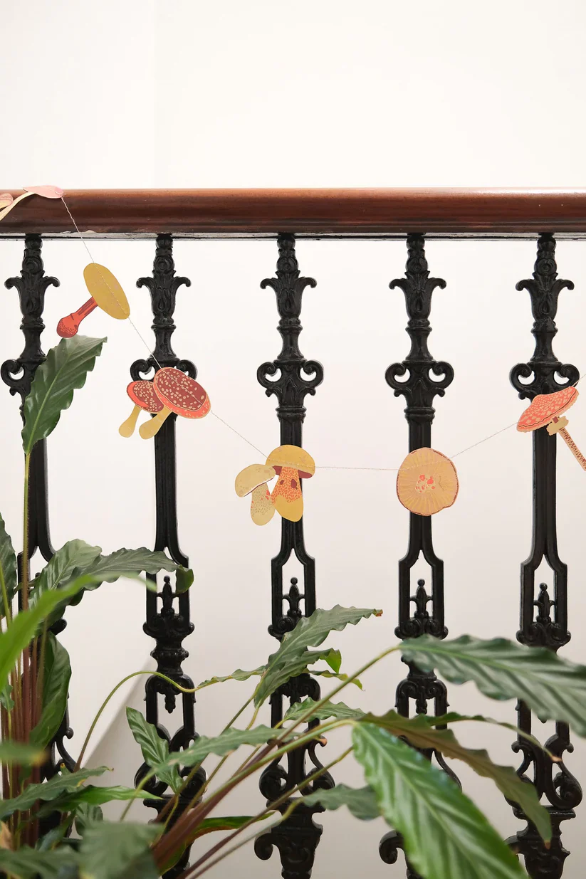 Mushrooms Sewn Garland - Image 3