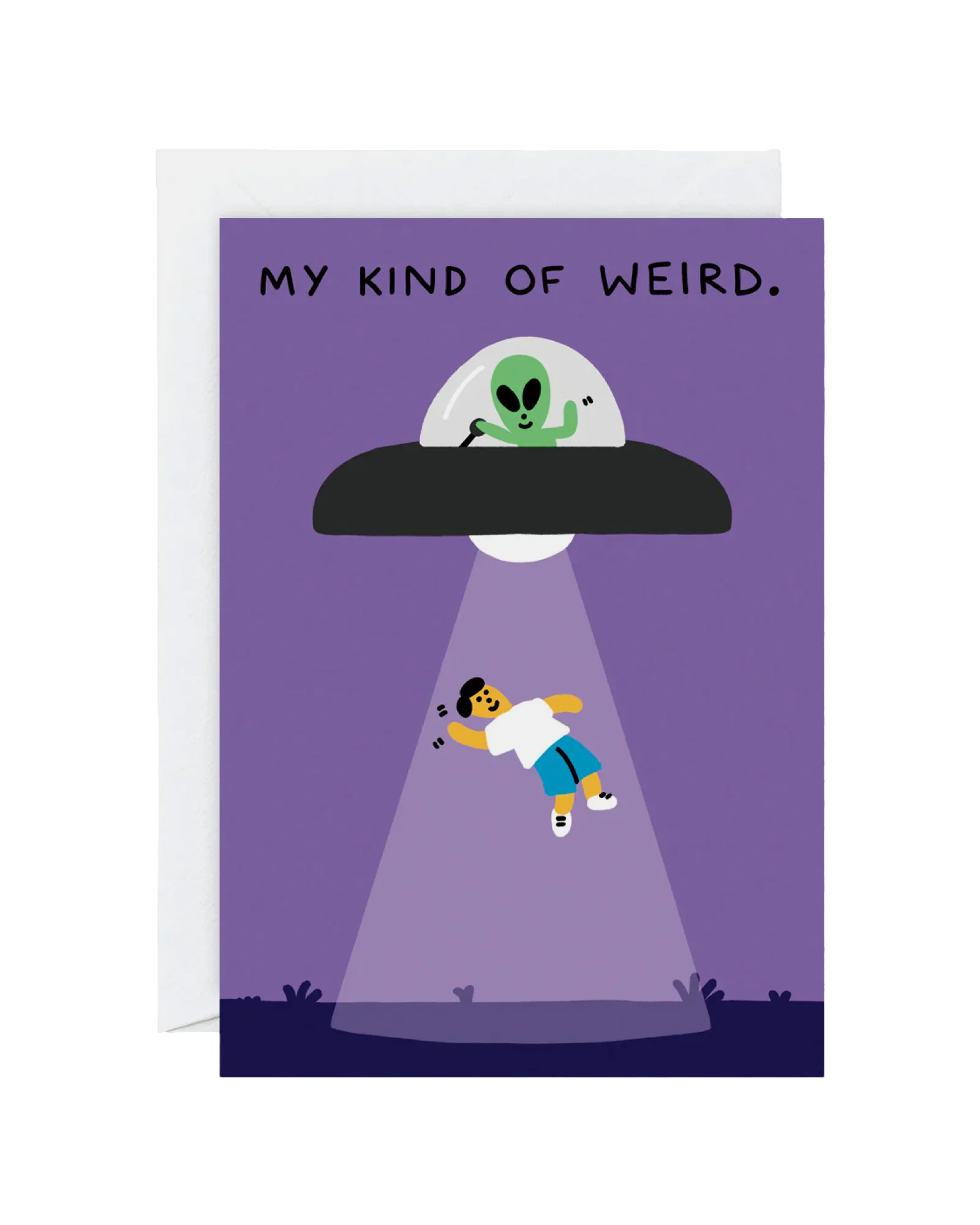 My Kind Of Weird Greetings Card