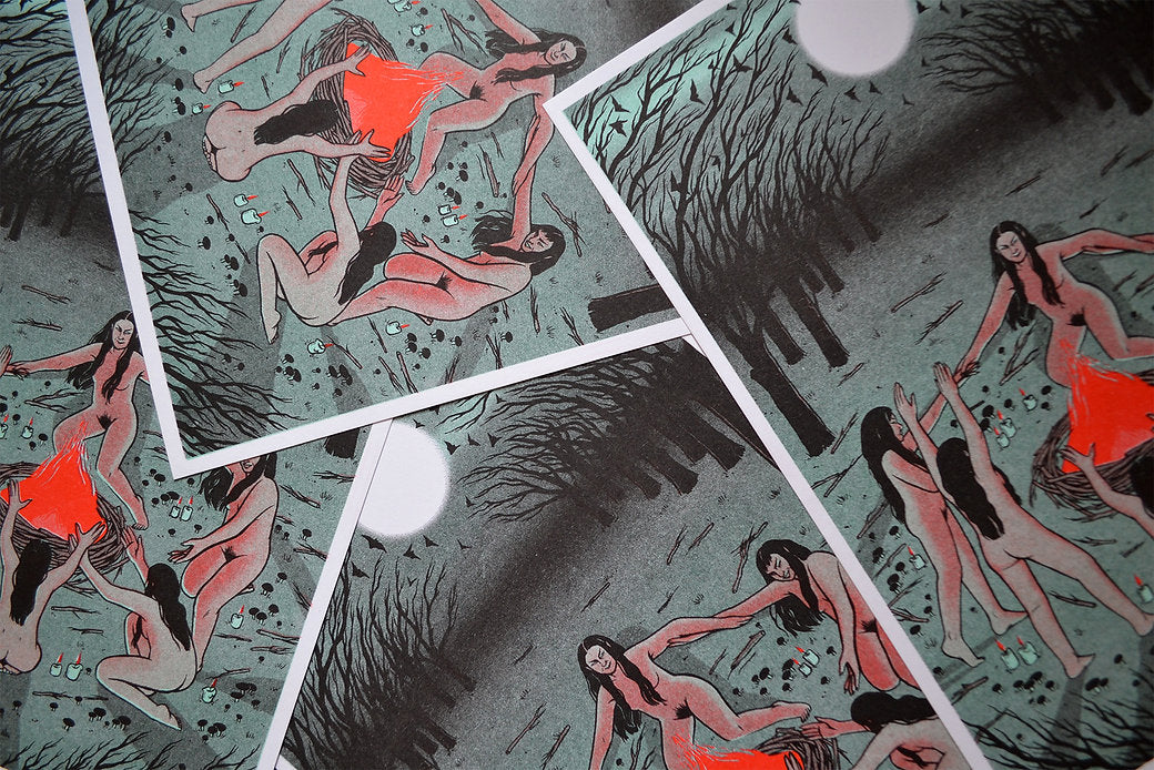 Occult A4 Risograph Print - Image 3